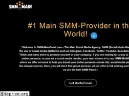 Sites similar to smm-mainpanel.com