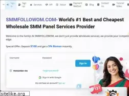 Sites similar to smmfollowom.com