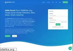Sites similar to smmride.com