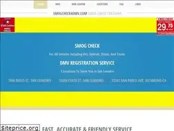 Sites similar to smogcheck4dmv.com