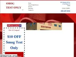 Sites similar to smogtestonlysd.com