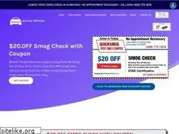 Sites similar to smogtestsunnyvale.com