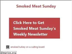 Sites similar to smokedmeatsunday.com
