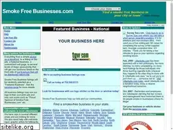 Sites similar to smokefreebusinesses.com