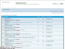 Sites similar to smokeless-forum.de