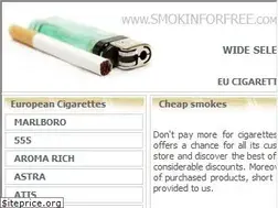 Sites similar to smokinforfree.com