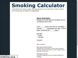 Sites similar to smoking-calculator.com
