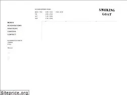 Sites similar to smokinggoatsoho.com