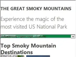 Sites similar to smokymountains.com