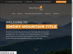 Sites similar to smokymountaintitle.com