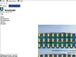 Sites similar to smolinske.sk