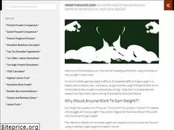 Sites similar to smoothiegains.com