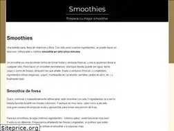 Sites similar to smoothies.com.es