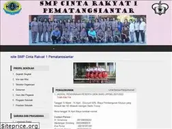Sites similar to smpcintarakyat1.sch.id