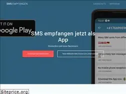 Sites similar to sms-empfangen.com