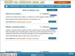 Sites similar to sms-na-dobrou-noc.cz