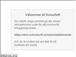 Sites similar to sms7.schoolsoft.se