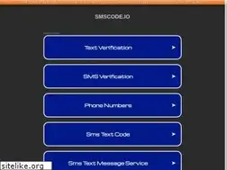 Sites similar to smscode.io