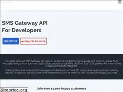 Sites similar to smsgatewayapi.eu