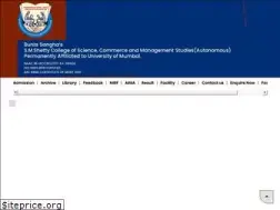Sites similar to smshettycollege.edu.in