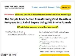 Sites similar to smsphoneleads.com