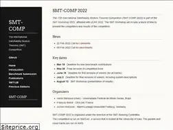 Sites similar to smtcomp.org