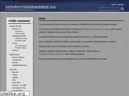 Sites similar to smutecnioznameni.eu