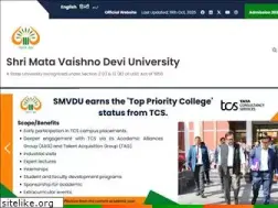 Sites similar to smvdu.ac.in
