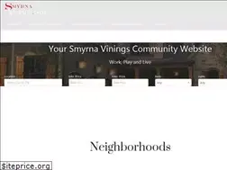 Sites similar to smyrnavinings.com