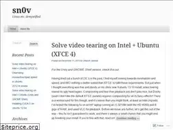 Sites similar to sn0v.wordpress.com