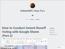 Sites similar to sn0wsh00.wordpress.com