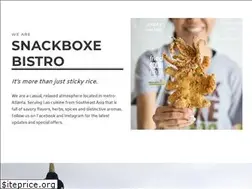 Sites similar to snackboxebistro.com