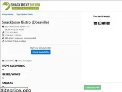 Sites similar to snackboxebistroga.com
