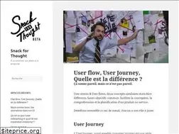 Sites similar to snackforthought.fr