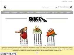 Sites similar to snackinsects.com