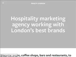 Sites similar to snacklondon.com