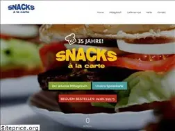 Sites similar to snacks-a-la-carte.de