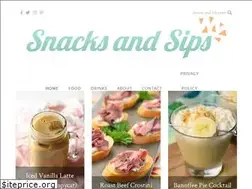 Sites similar to snacksandsips.com