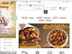 Sites similar to snacksandsweets.in