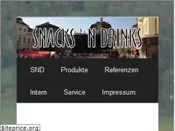 Sites similar to snacksndrinks.de