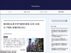 Sites similar to snacktime75.com