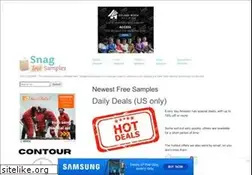 Sites similar to snagfreesamples.com