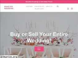Sites similar to snagmywedding.com
