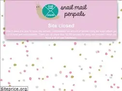 Sites similar to snailmailpenpals.net