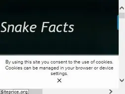 Sites similar to snake-facts.weebly.com