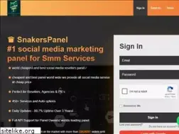Sites similar to snakerspanel.com