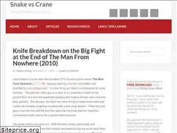 Sites similar to snakevscranewingchun.com