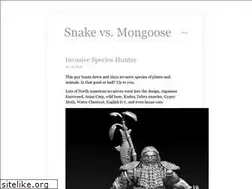 Sites similar to snakevsmongoose.info