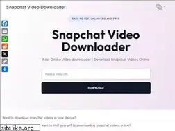 Sites similar to snapchatvideodownloaderonline.com