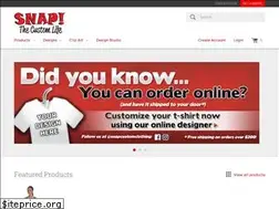 Sites similar to snapcustomclothing.com